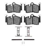 R1 Concepts 05-23 Porsche 718 Cayman Rear Optimum OE Pads & Hardware Kit