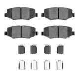 R1 Concepts 2007-2018 Dodge Nitro Rear R1 Concepts Optimum OE Pads & Hardware Kit by R1 Concepts RNC-2551-1274-01