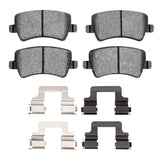 R1 Concepts 07-18 Volvo S80 Rear Optimum OE Pads & Hardware Kit