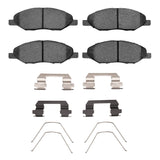 R1 Concepts 07-17 Nissan Tiida (Mexico) Front Optimum OE Brake Pads & Hardware Kit