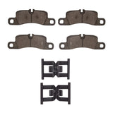 R1 Concepts 11-18 Porsche Cayenne Rear Optimum OE Pads & Hardware Kit by R1 Concepts RNC-2551-1390-11