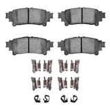 R1 Concepts 2013-2020 Lexus GS200T Rear R1 Concepts Optimum OE Pads & Hardware Kit by R1 Concepts RNC-2551-1391-12
