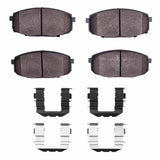 R1 Concepts 09-13 Kia 5 Front Optimum OE Brake Pads and Hardware Kit by R1 Concepts RNC-2551-1397-01