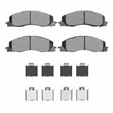 R1 Concepts 2009-2018 Dodge Ram 2500 Front R1 Concepts Optimum OE Pads & Hardware Kit by R1 Concepts RNC-2551-1399-01