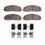 R1 Concepts 2012-2025 Chrysler Grand Caravan Front R1 Concepts Optimum OE Pads & Hardware Kit