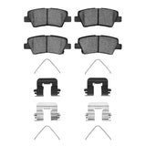 R1 Concepts 2012-2024 Hyundai Kona EV Rear R1 Concepts Optimum OE Pads & Hardware Kit by R1 Concepts RNC-2551-1813-01