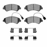 R1 Concepts 14-25 Ram Promaster 1500 Front Optimum OE Pads & Hardware Kit