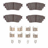 R1 Concepts 2021-2025 Infiniti QX60 Rear R1 Concepts Optimum OE Pads & Hardware Kit by R1 Concepts RNC-2551-2200-02