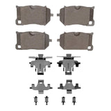 R1 Concepts 20-25 Polestar Polestar 1 Front Optimum OE Pads & Hardware Kit