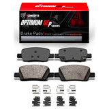 R1 Concepts 21-26 Hyundai Santa Cruz Rear Optimum OE Brake Pads & Hardware Kit by R1 Concepts RNC-2551-2381-01