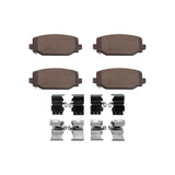 R1 Concepts 21-25 Jeep Grand Cherokee L Rear Optimum OE Pads & Hardware Kit