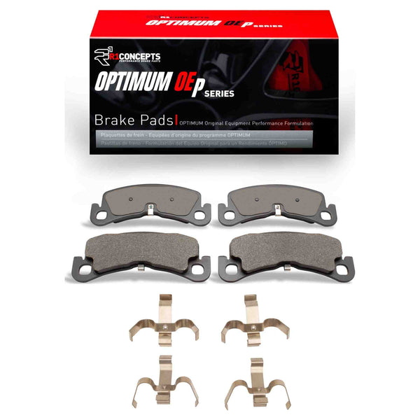 R1 Concepts 2021-2025 Tesla Model X Front R1 Concepts Optimum OE Pads ...