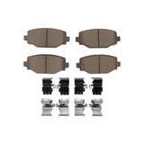 R1 Concepts 2022-2025 Jeep Grand Cherokee Rear R1 Concepts Optimum OE Pads & Hardware Kit