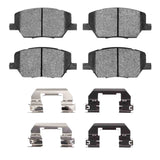 R1 Concepts 17-23 Jeep Compass Front Optimum OE Brake Pads and Hardware Kit