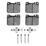 R1 Concepts 73-79 Mercedes-Benz 280CE Front Euro Ceramic Pads & Hardware Kit