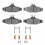 R1 Concepts 85-97 Chevrolet Camaro Rear Euro Ceramic Brake Pads & Hardware Kit