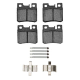 R1 Concepts 92-95 Mercedes-Benz E420 Rear Euro Ceramic Pads & Hardware Kit by R1 Concepts RNC-2600-0495-03