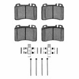 R1 Concepts 90-02 Mercedes-Benz E320 Front Euro Ceramic Brake Pads and Hardware Kit