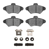 R1 Concepts 93-98 Mercury Cougar Front Euro Ceramic Brake Pads and Hardware Kit