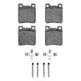 R1 Concepts 91-03 Mercedes-Benz 300SE Rear Euro Ceramic Pads & Hardware Kit