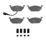 R1 Concepts 99-10 Volkswagen Golf Front Euro Ceramic Pads & Hardware Kit by R1 Concepts RNC-2600-0768-11