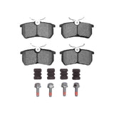 R1 Concepts 2001-2019 Ford Focus Rear R1 Concepts Euro Ceramic Pads & Hardware Kit by R1 Concepts RNC-2600-0886-01