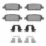 R1 Concepts 02-25 Renault Safrane (Mexico) Rear Euro Ceramic Brake Pads and Hardware Kit by R1 Concepts RNC-2600-0905-01