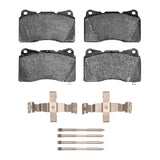 R1 Concepts 2017-2025 Acura Integra Front R1 Concepts Euro Ceramic Pads & Hardware Kit