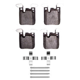 R1 Concepts 12-21 BMW 320I (Mexico) Rear Euro Ceramic Pads & Hardware Kit by R1 Concepts RNC-2600-1656-01