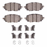 R1 Concepts 16-25 Fiat 124 Spider Front Euro Ceramic Pads & Hardware Kit