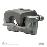 Dynamic Friction 2013-2020 Hyundai Santa Fe Rear Right Premium Caliper - Silver Zinc Coated by Dynamic Friction Company 331-03600