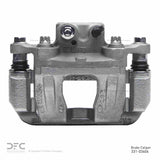 Dynamic Friction 2010-2017 Hyundai Genesis Sedan Rear Right Premium Caliper - Silver Zinc Coated by Dynamic Friction Company 331-03604