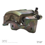 Dynamic Friction 1999-2002 Chrysler Nubira Front Left Premium Caliper - Silver Zinc Coated by Dynamic Friction Company 331-18001