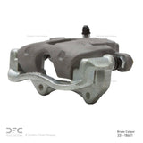 Dynamic Friction 1999-2002 Daewoo Nubira Rear Left Premium Caliper - Silver Zinc Coated by Dynamic Friction Company 331-18601