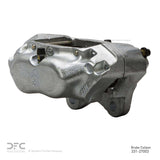 Dynamic Friction 1976-1987 Volvo 244/242/245 Front Left Premium Caliper - Silver Zinc Coated by Dynamic Friction Company 331-27003