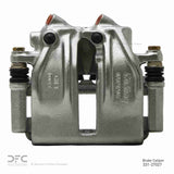 Dynamic Friction 1983-1991 Volvo 940/740/760 Series Front Left Premium Caliper - Silver Zinc Coated by Dynamic Friction Company 331-27027