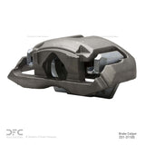 Dynamic Friction 2009-2014 BMW 645Ci Front Left Premium Caliper - Silver Zinc Coated by Dynamic Friction Company 331-31105