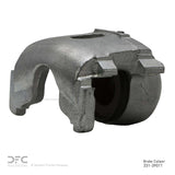 Dynamic Friction 1975-1981 Chrysler Newport Front Left Premium Caliper - Silver Zinc Coated by Dynamic Friction Company 331-39011