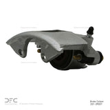 Dynamic Friction 1995-2000 Chrysler Sebring Convertible Front Left Premium Caliper - Silver Zinc Coated by Dynamic Friction Company 331-39031