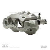 Dynamic Friction 2014-2021 Dodge ProMaster 1500 Front Left Premium Caliper - Silver Zinc Coated by Dynamic Friction Company 331-39037