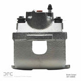 Dynamic Friction 1991-1995 Chrysler Town & Country Front Left Premium Caliper - Silver Zinc Coated by Dynamic Friction Company 331-40045