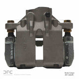 Dynamic Friction 2003-2011 Cadillac Seville Rear Left Premium Caliper - Silver Zinc Coated by Dynamic Friction Company 331-46625