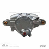 Dynamic Friction 1977-2002 Buick Skylark Front Left Premium Caliper - Silver Zinc Coated by Dynamic Friction Company 331-47049