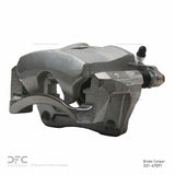 Dynamic Friction 2004-2011 Chevrolet Malibu Front Left Premium Caliper - Silver Zinc Coated by Dynamic Friction Company 331-47091