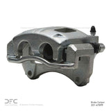 Dynamic Friction 2005-2007 Chevrolet Equinox Front Left Premium Caliper - Silver Zinc Coated by Dynamic Friction Company 331-47099