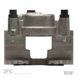 Dynamic Friction 1988-2002 Chevrolet Suburban 1500 Front Right Premium Caliper - Silver Zinc Coated by Dynamic Friction Company 331-47194