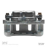 Dynamic Friction 1998-2004 Chevrolet S10 Front Left Premium Caliper - Silver Zinc Coated by Dynamic Friction Company 331-47199