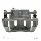 Dynamic Friction 2004-2024 Chevrolet W3500 Diesel Engine Front Right Premium Caliper - Silver Zinc Coated by Dynamic Friction Company 331-47236