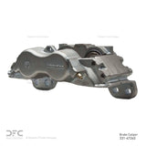 Dynamic Friction 2000-2020 Chevrolet C4500 Kodiak Rear Right/Front Left R/Rear Left Silver Premium Caliper by Dynamic Friction Company 331-47240