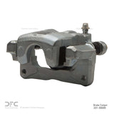 Dynamic Friction 1995-2001 Chevrolet Metro Front Left Silver Zinc Coated Premium Caliper by Dynamic Friction Company 331-50005